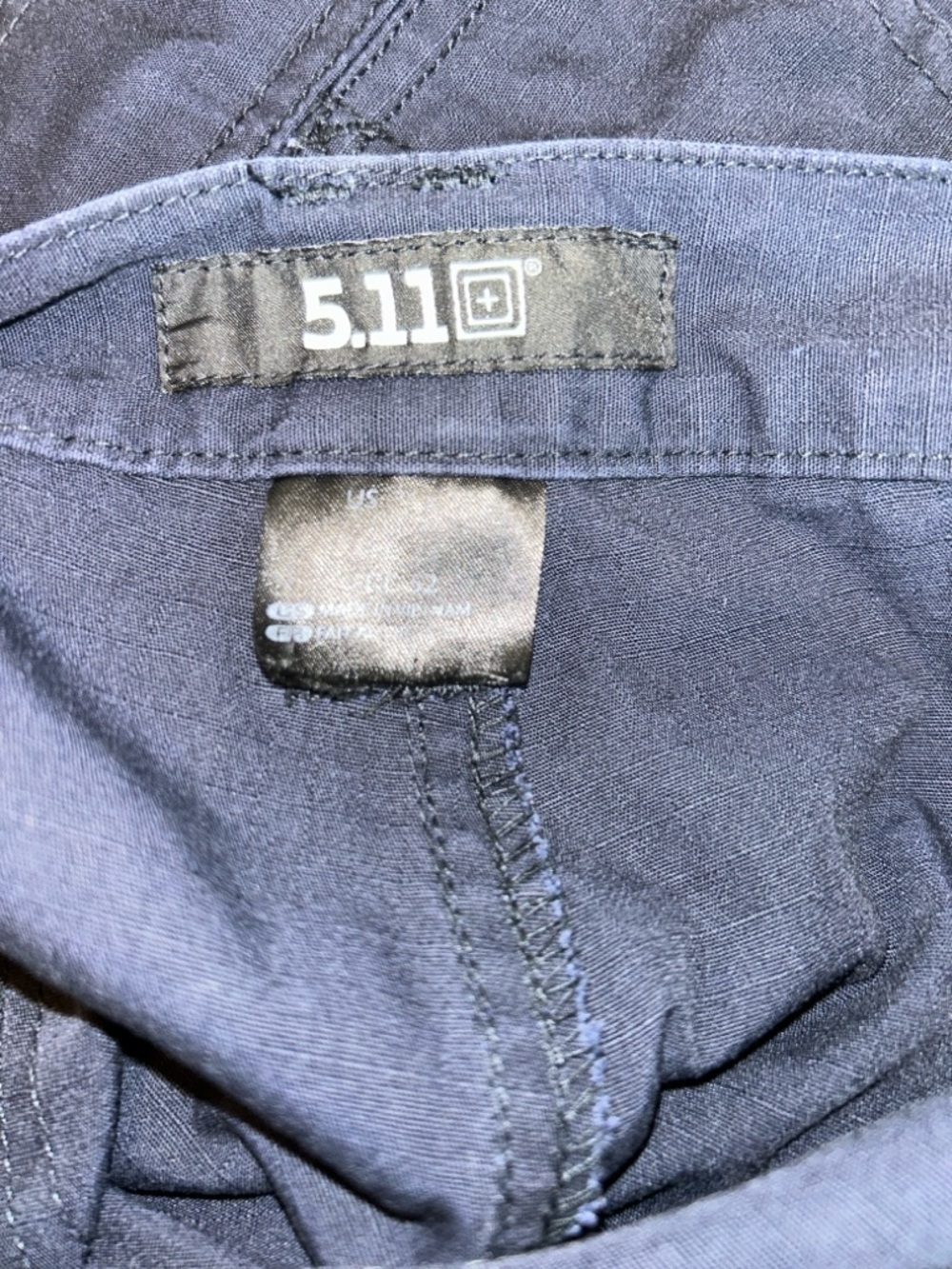 5.11 Tactical Dark Navy Cargo Pants - Picture 2 of 7